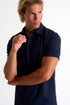 Shan Actuel Textured Jersey Polo - 62513-47-590